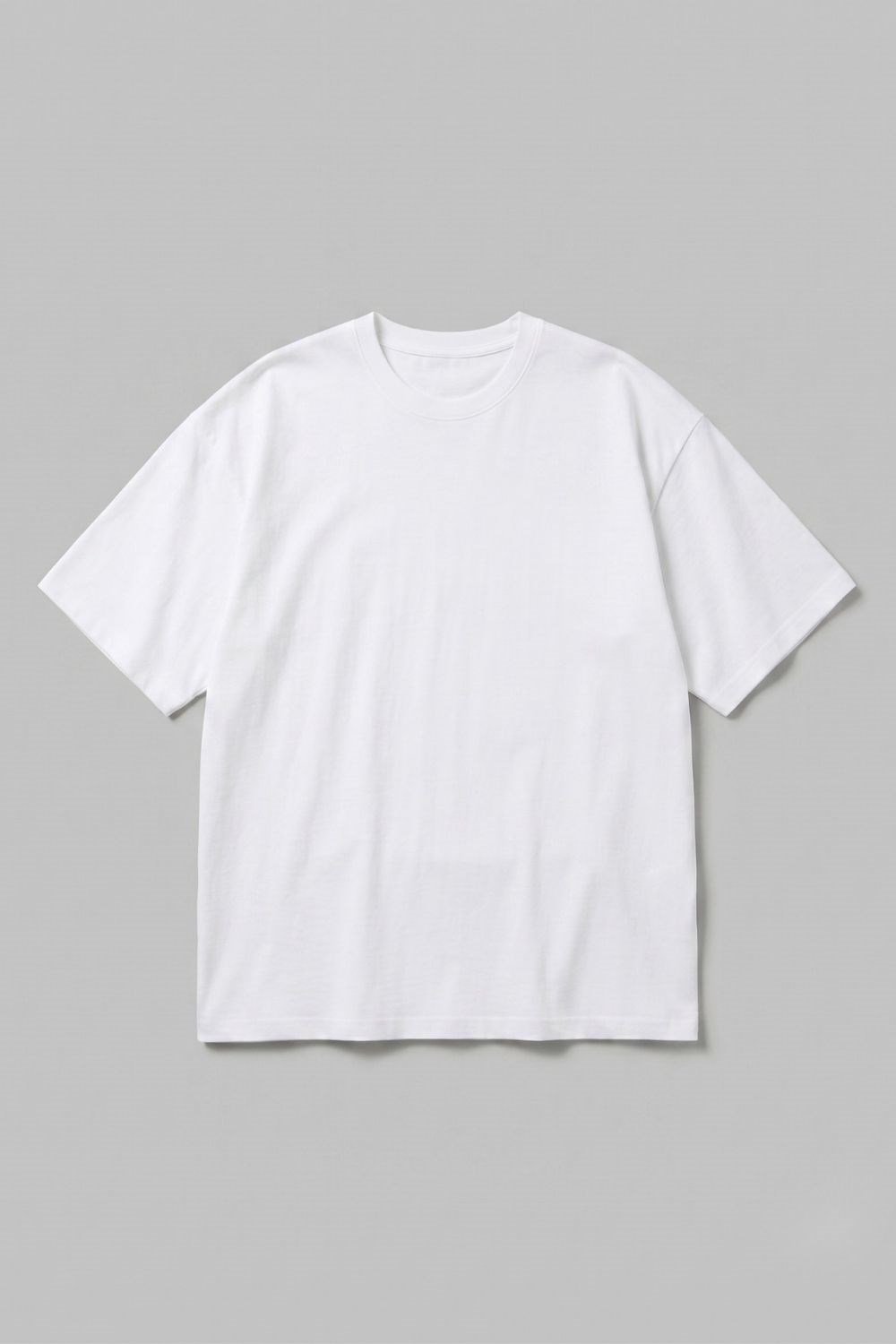 Erkek Blank Oversize Beyaz T-Shirt