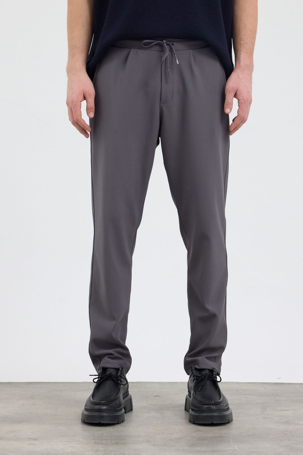 Erkek Boru Paça Füme Jogger Pantolo