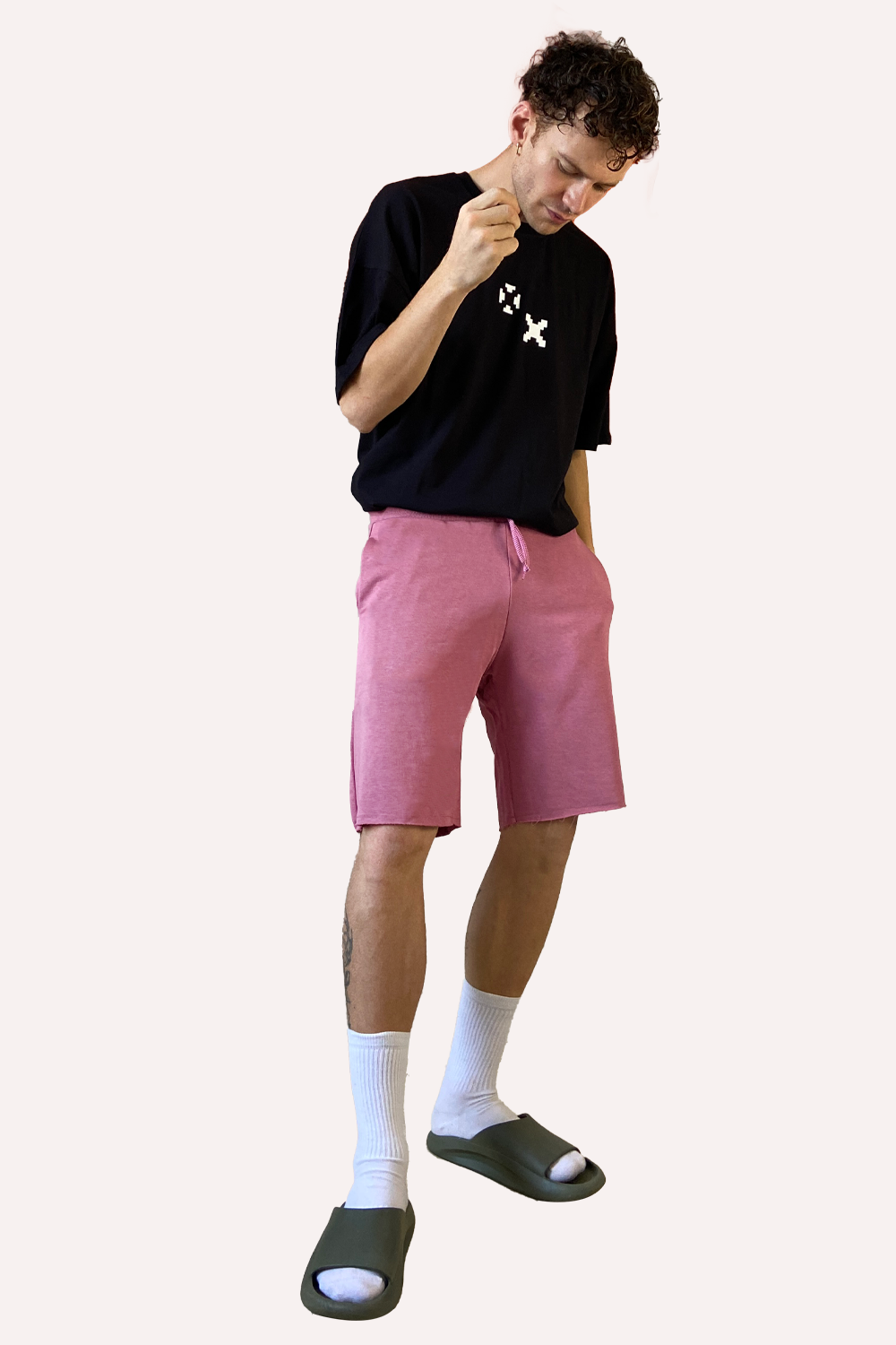 Erkek Calm Gül Kurusu Şort