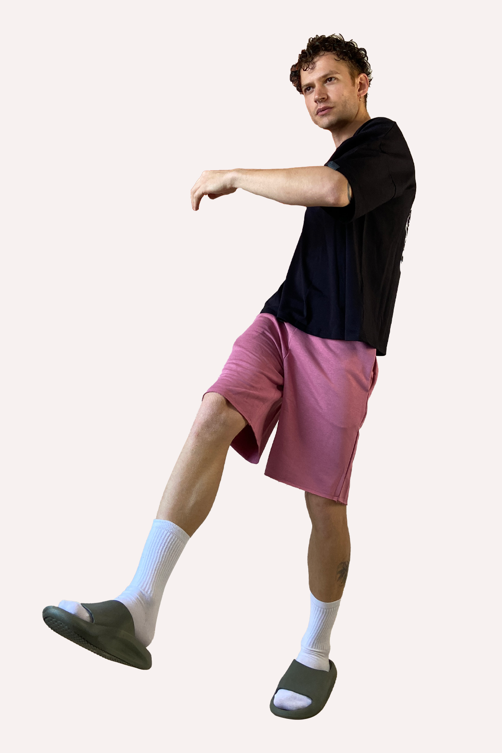 Erkek Calm Gül Kurusu Şort