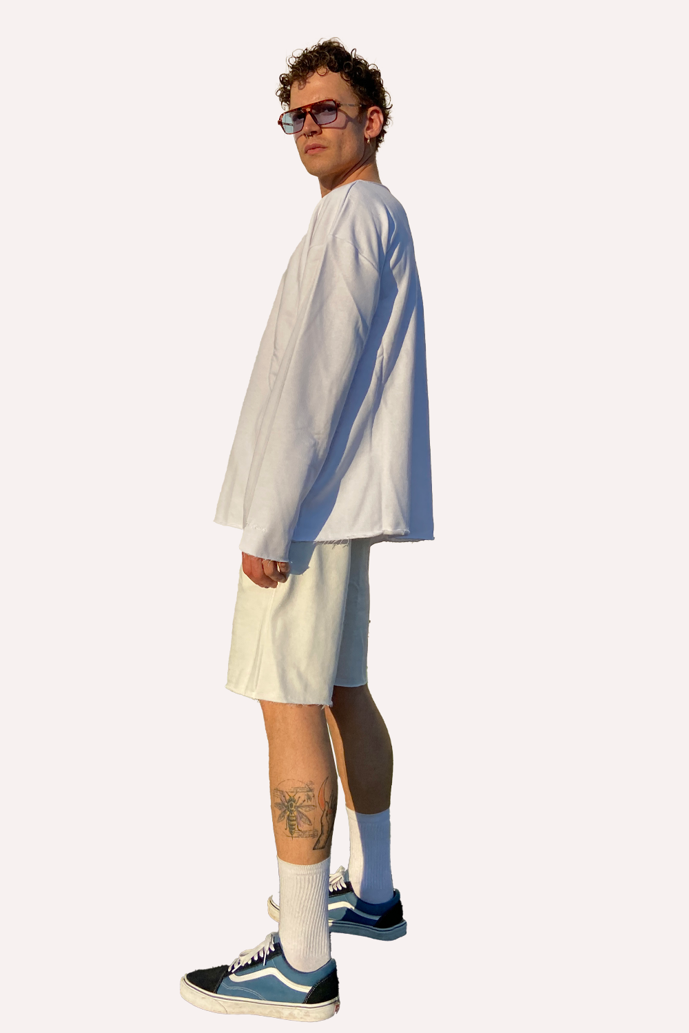 Erkek Calm Krem Şort