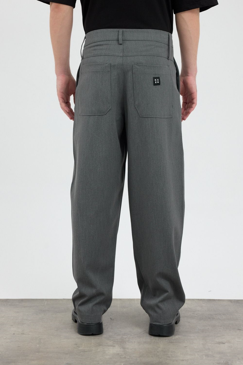 Erkek Chill Premium Pileli Antrasit Kumaş Pantolon