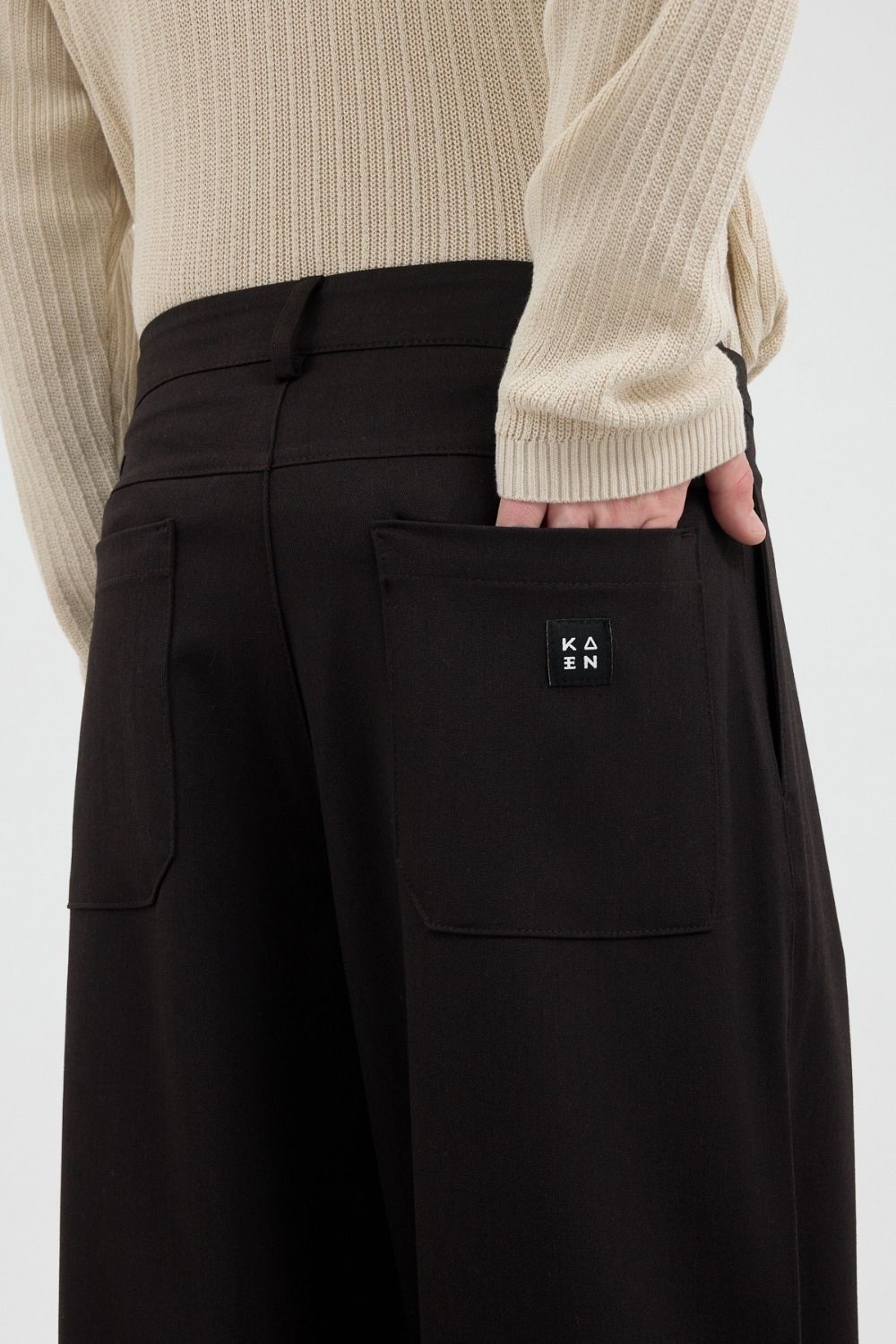 Erkek Chill Premium Pileli Kahverengi Kumaş Pantolon