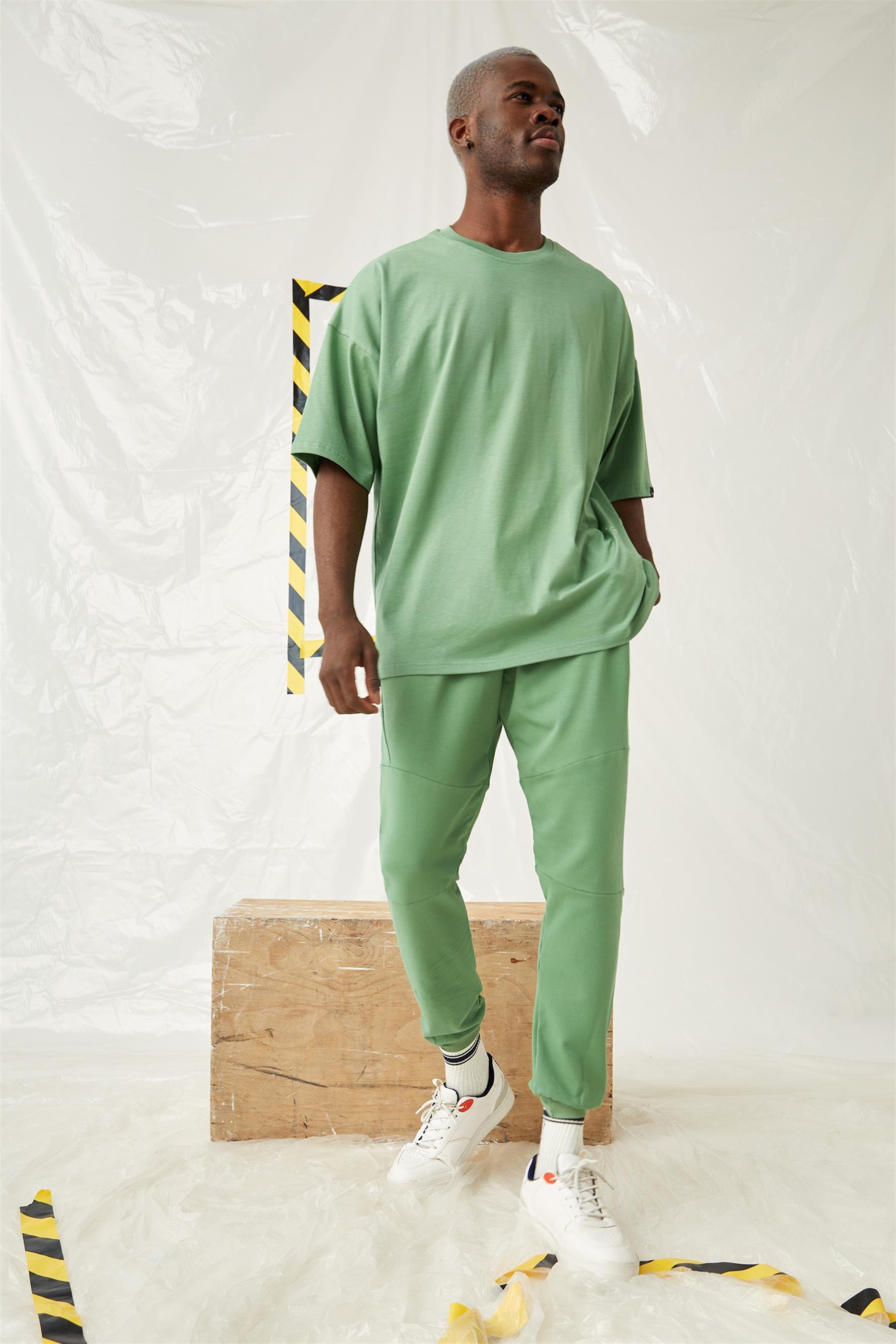Erkek Equality King Oversize Çağla T-Shirt