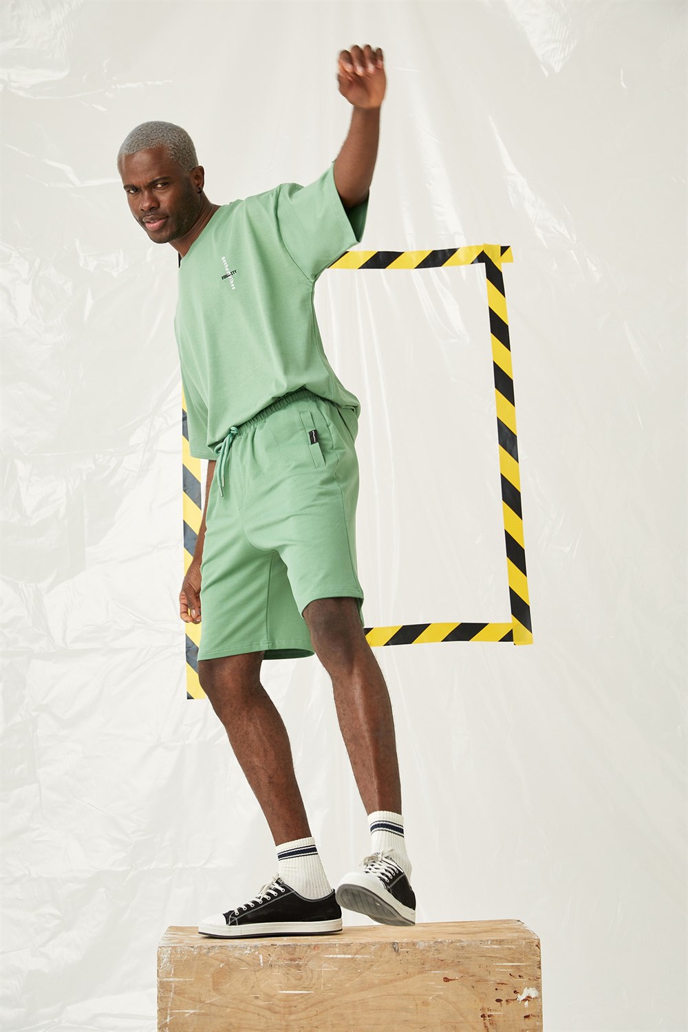 Erkek Equality Oversize Çağla T-Shirt