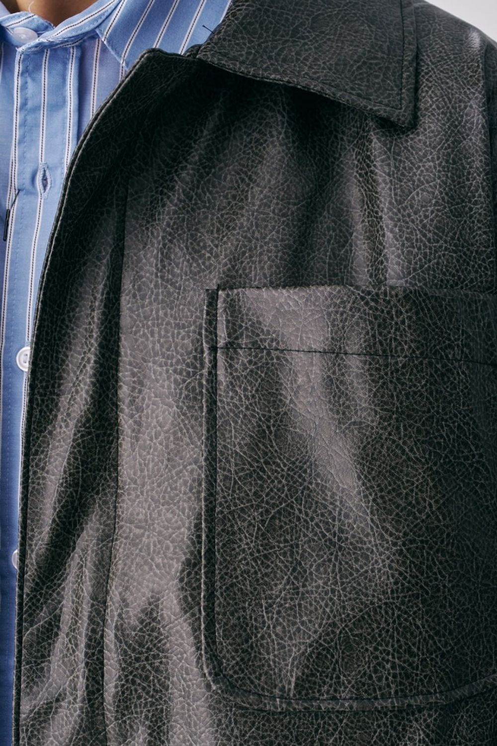 Erkek Füme Deri Ceket