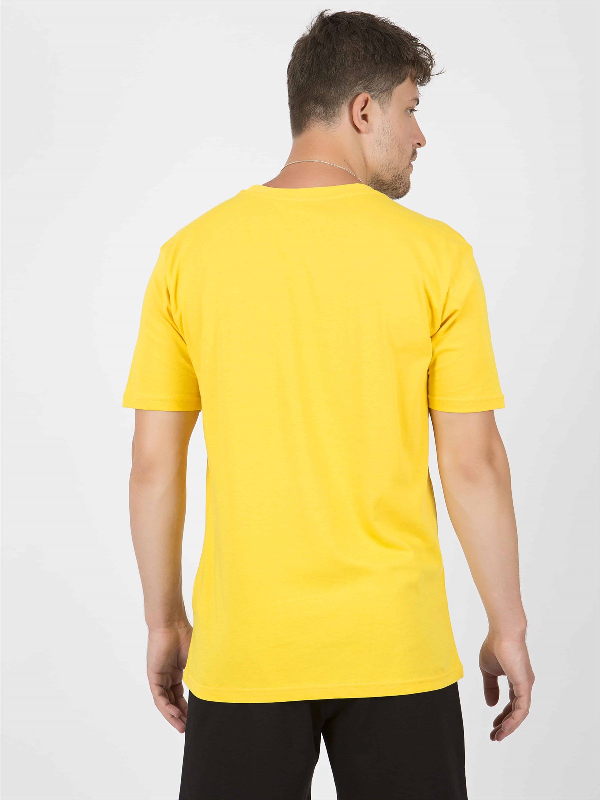 Erkek gothamVibes  Sarı T-Shirt
