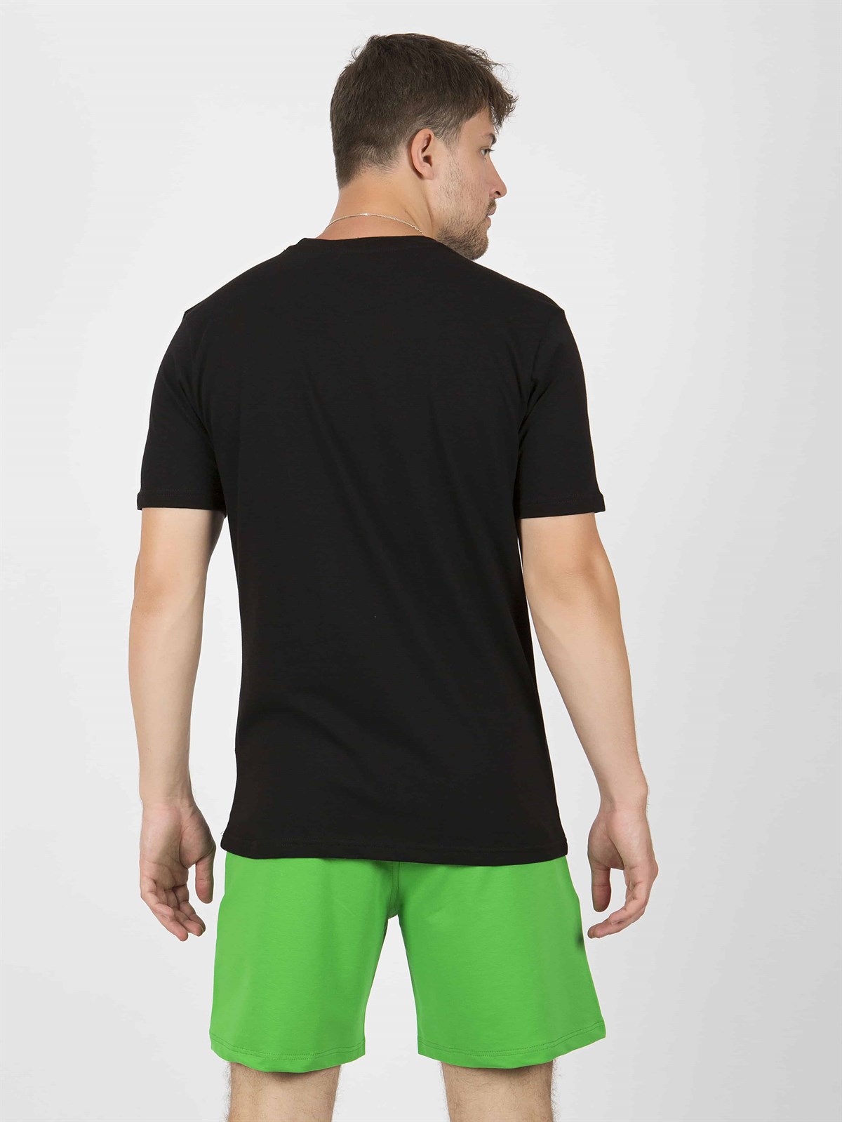 Erkek gothamVibes Siyah T-Shirt