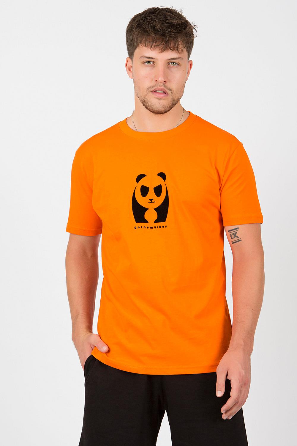 Erkek gothamVibes Turuncu T-Shirt