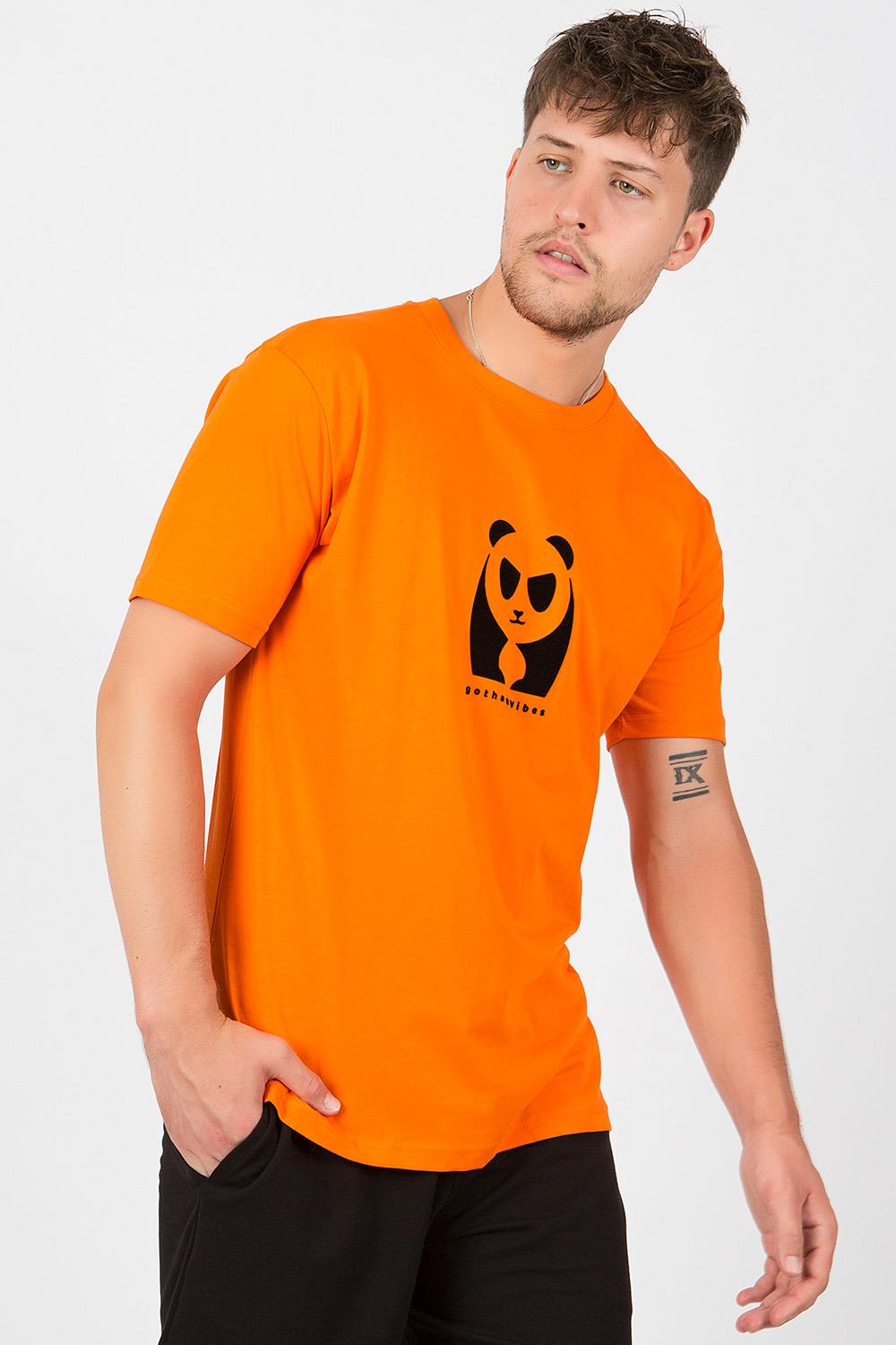 Erkek gothamVibes Turuncu T-Shirt