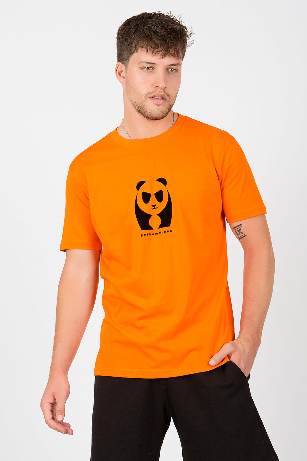 Erkek gothamVibes Turuncu T-Shirt