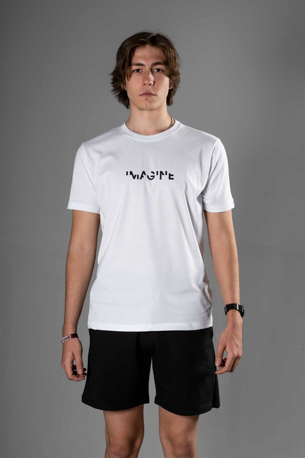 Erkek Imagine Beyaz T-Shirt