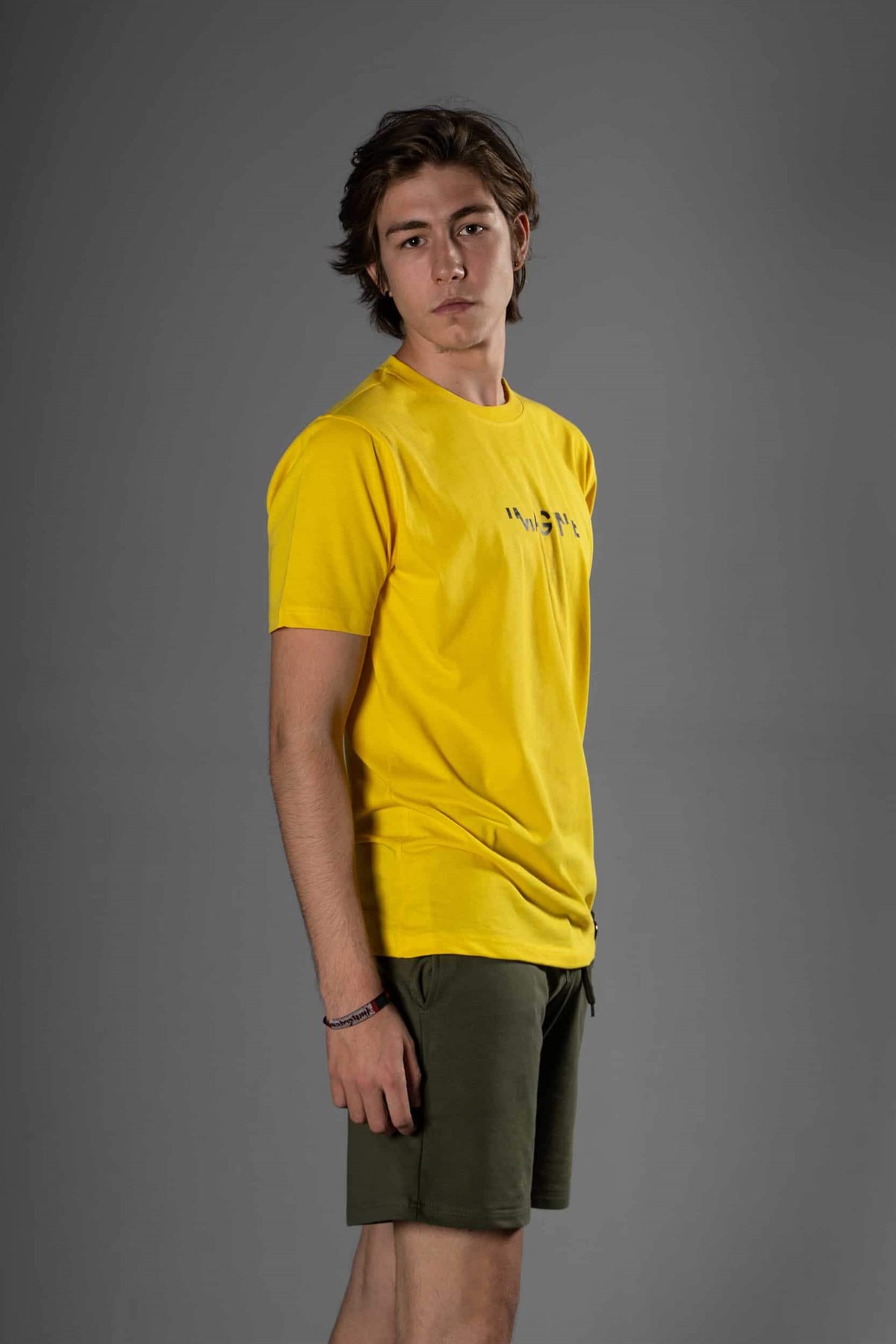 Erkek Imagine Sarı T-Shirt