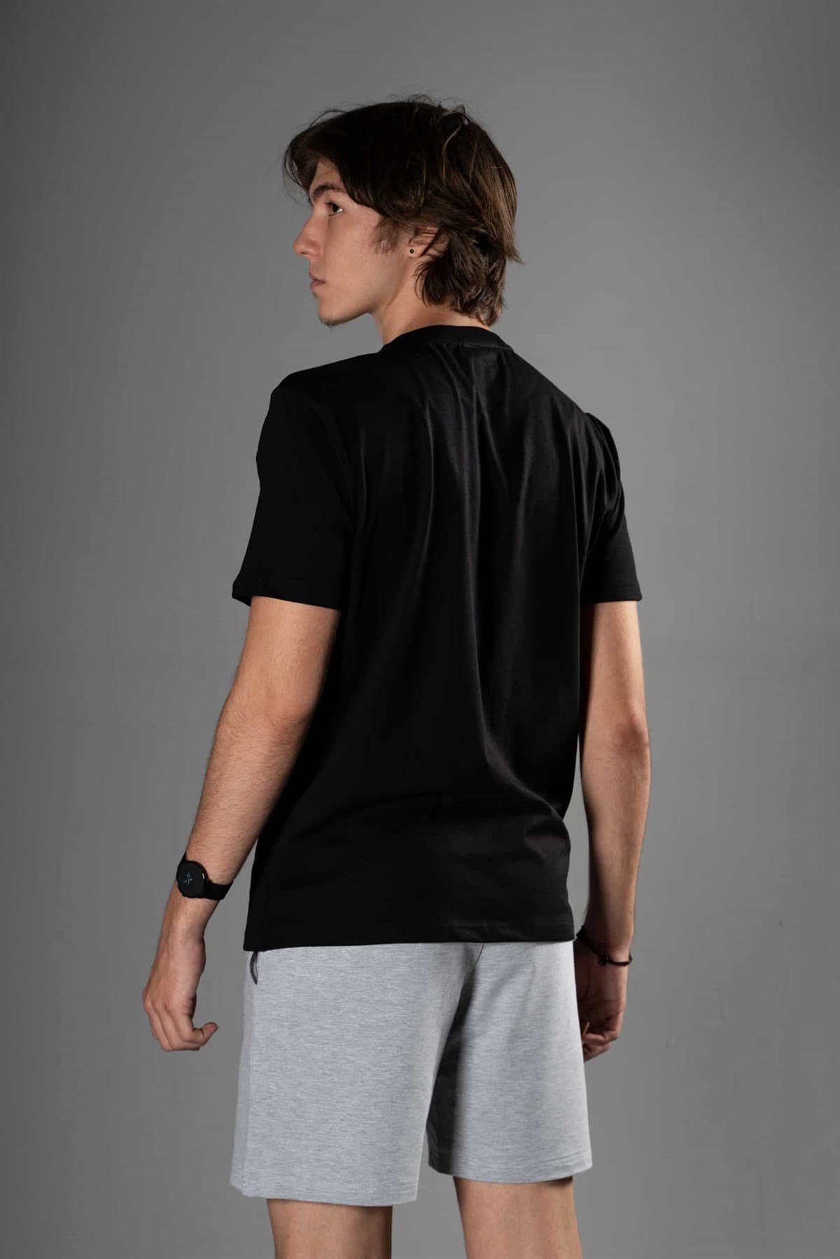 Erkek Imagine Siyah T-Shirt