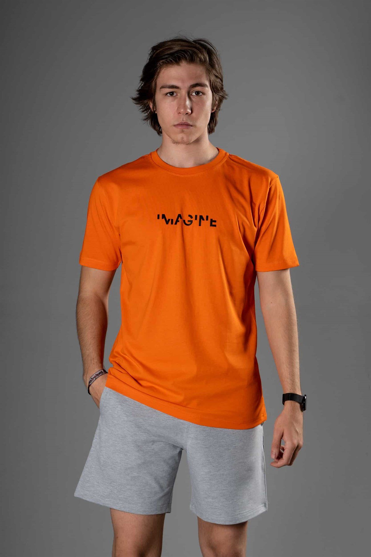 Erkek Imagine Turuncu T-Shirt