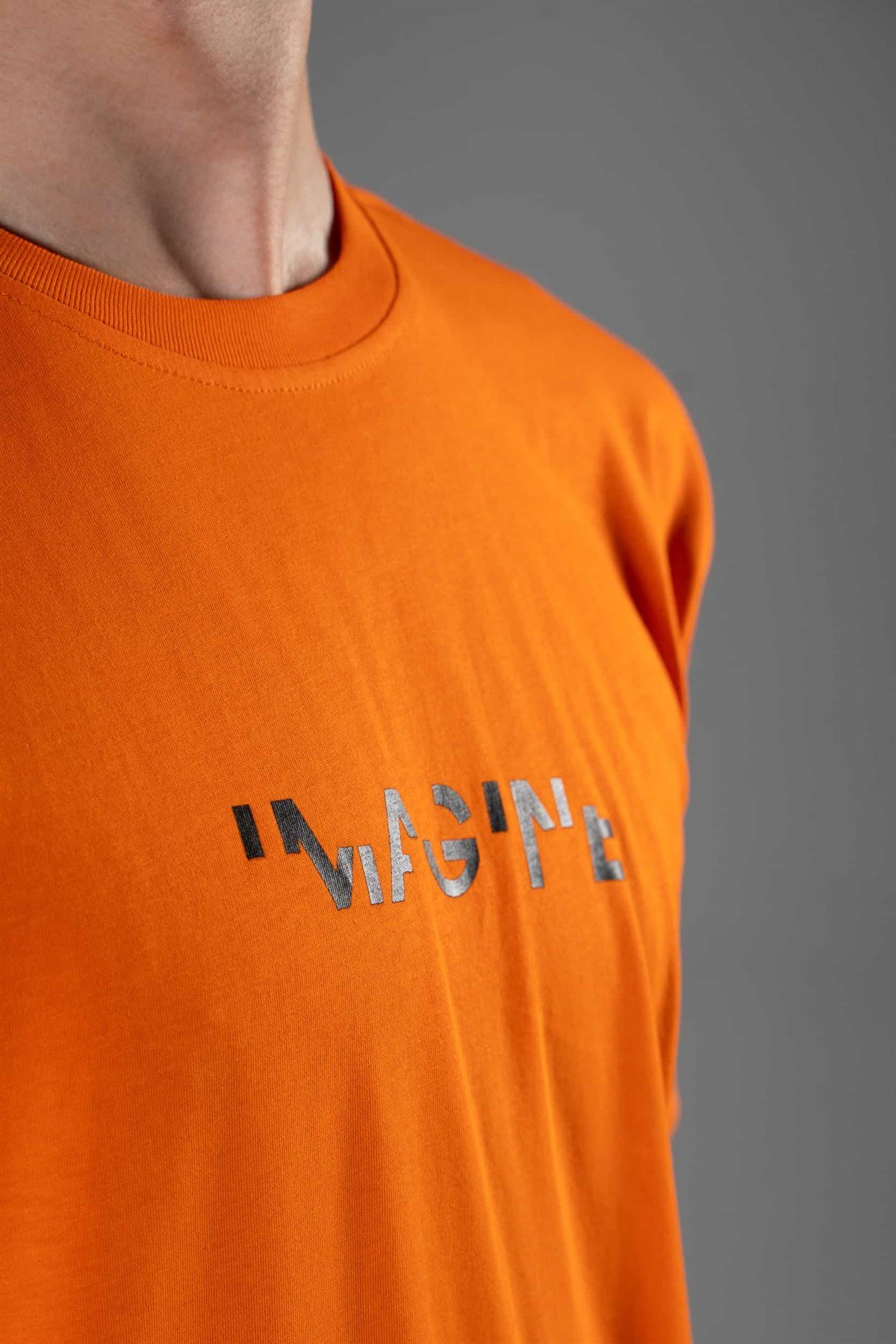 Erkek Imagine Turuncu T-Shirt