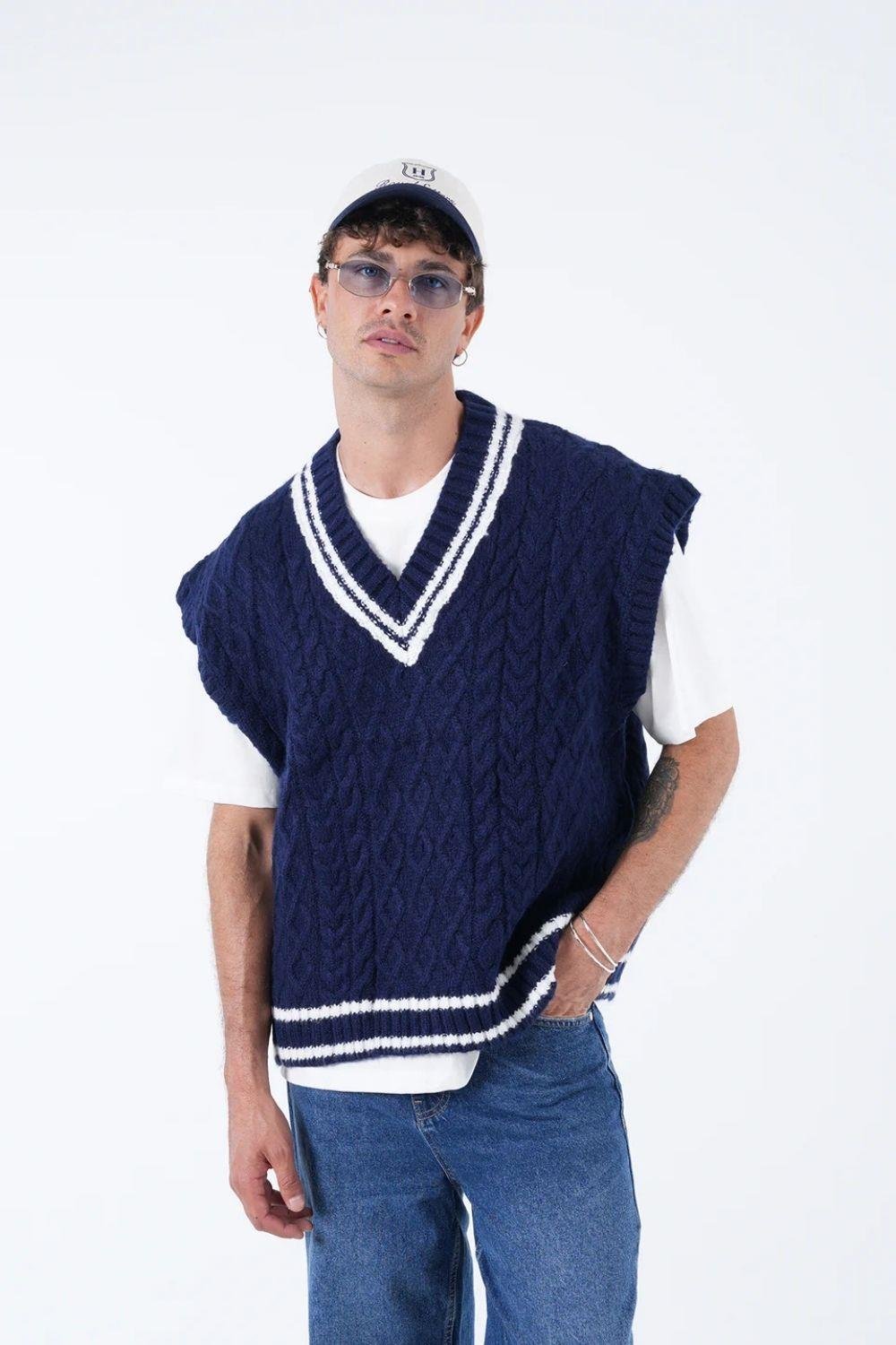 Erkek Lacivert Süveter