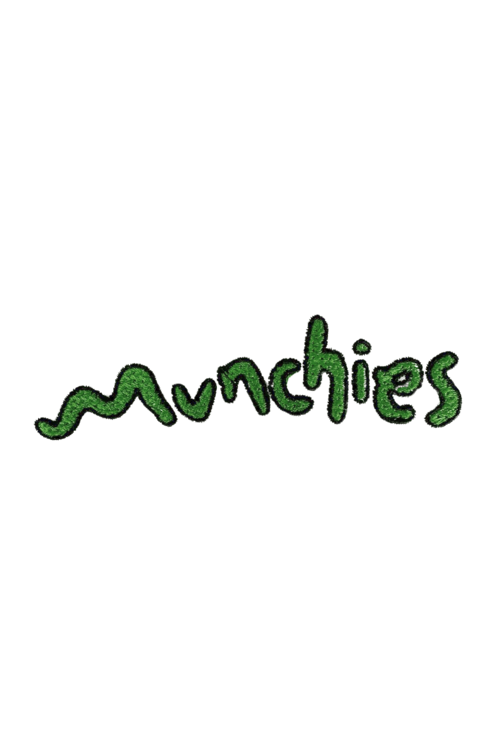 Erkek Munchies Oversize Siyah T-Shirt