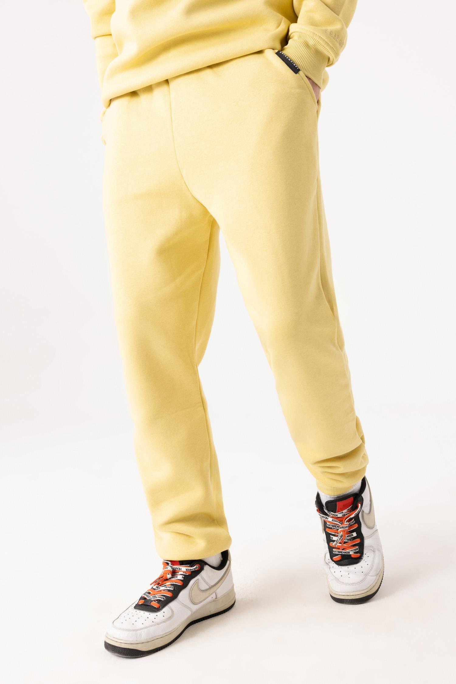 Erkek Rahat Kesim Hardal Eşofman Alt