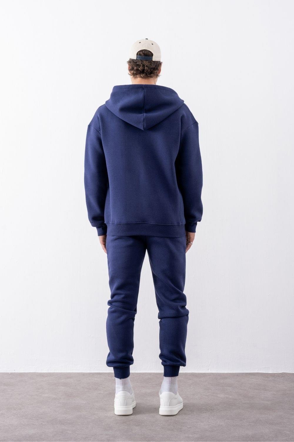 Erkek Rahat Kesim Lacivert Eşofman Alt