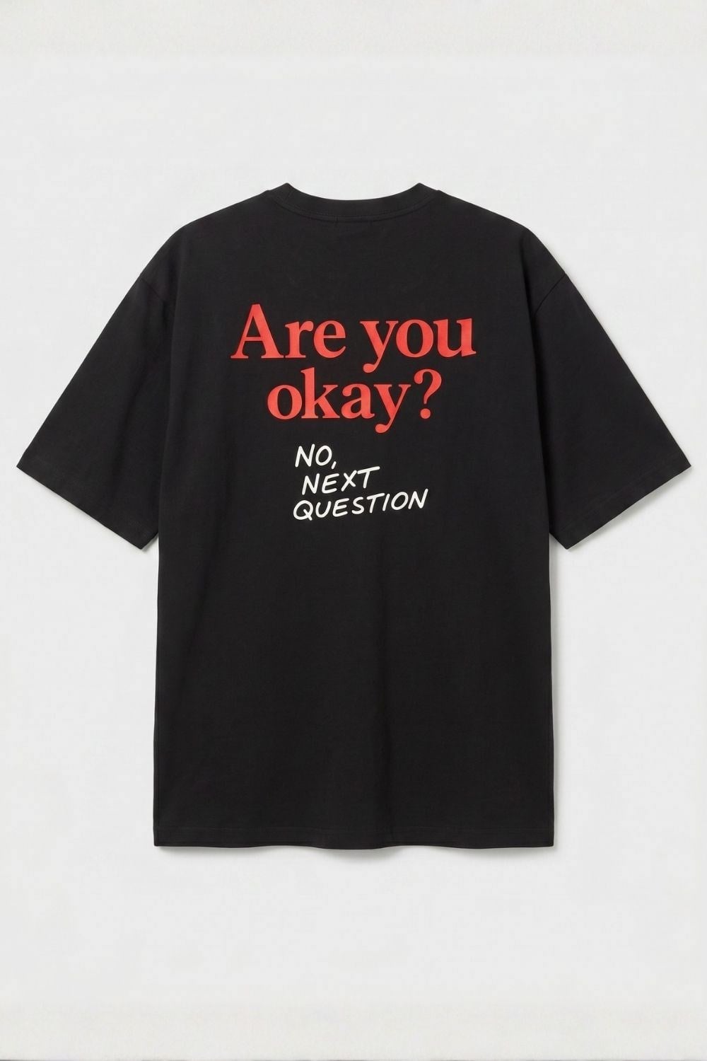 Erkek Relaxed 009 Oversize Siyah T-Shirt