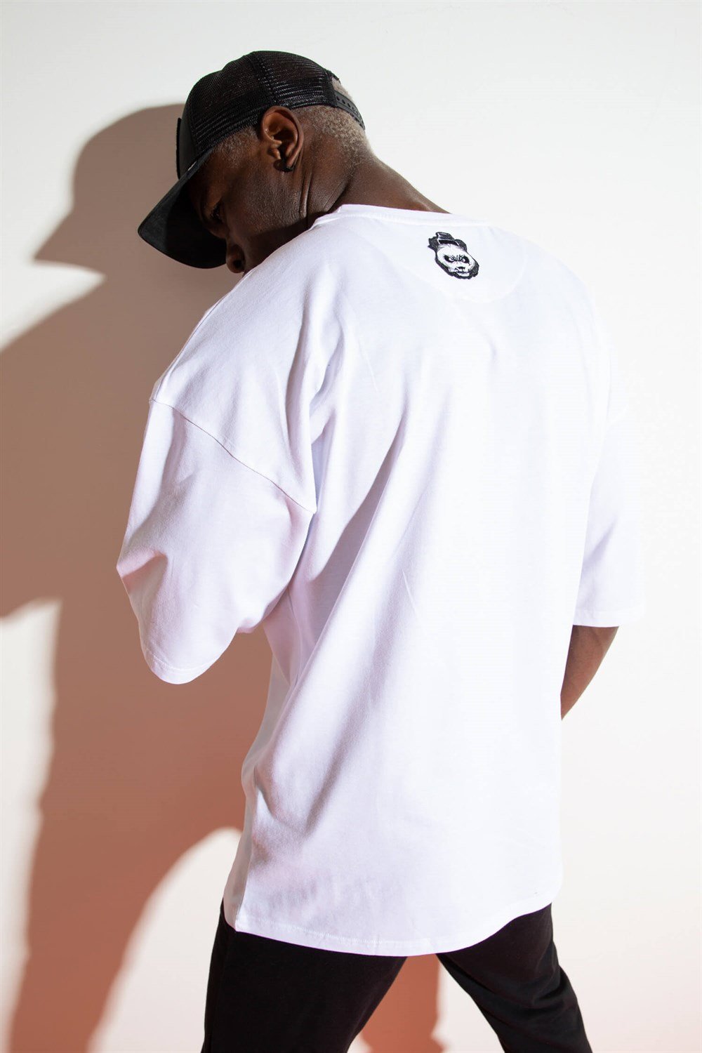 Erkek The Oversize Beyaz T-Shirt