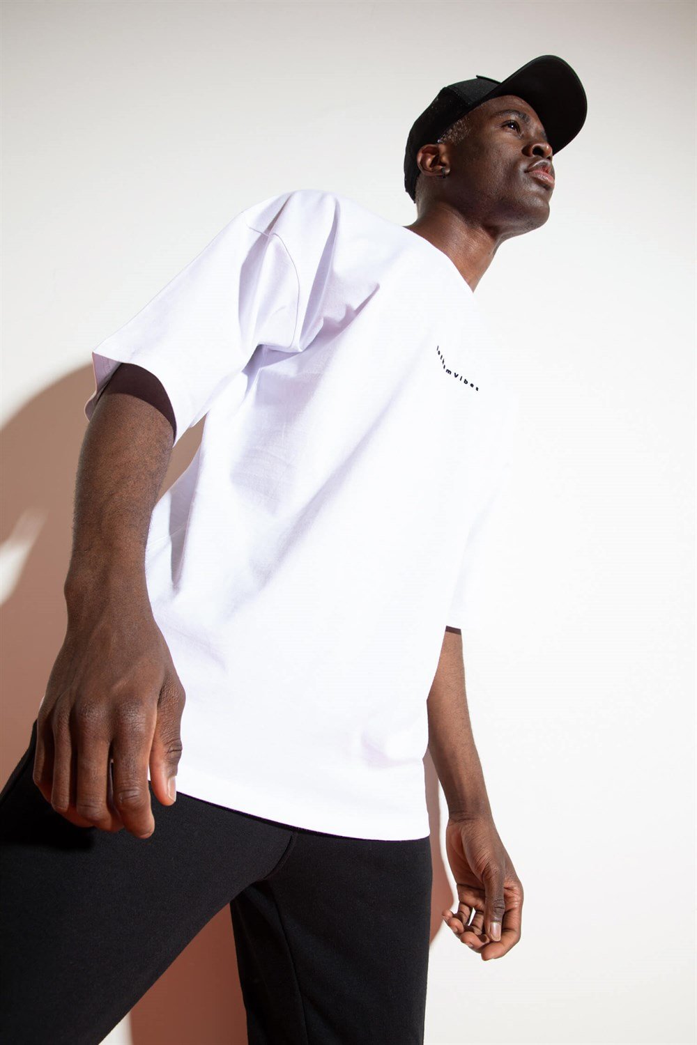 Erkek The Oversize Beyaz T-Shirt