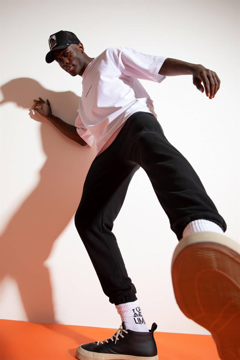 Erkek The Oversize Beyaz T-Shirt