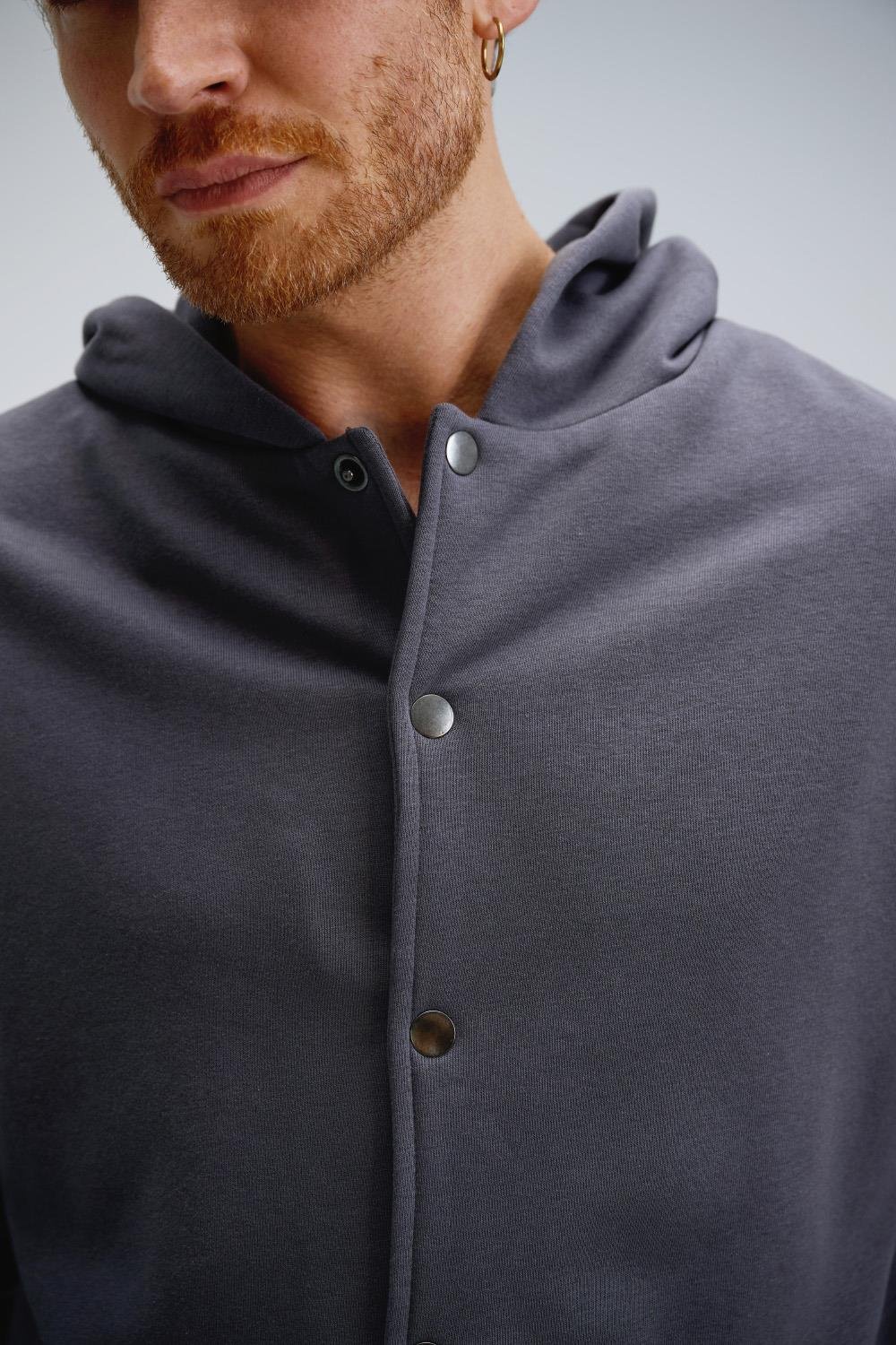 Erkek Timeless Bang Oversize Antrasit Sweatshirt