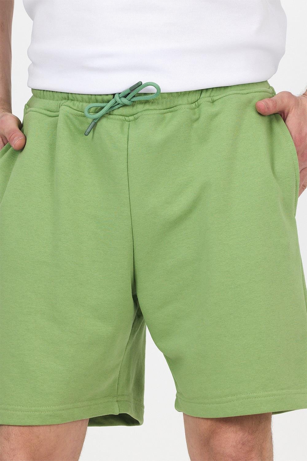 Erkek Timeless Fıstık Yeşili Şort