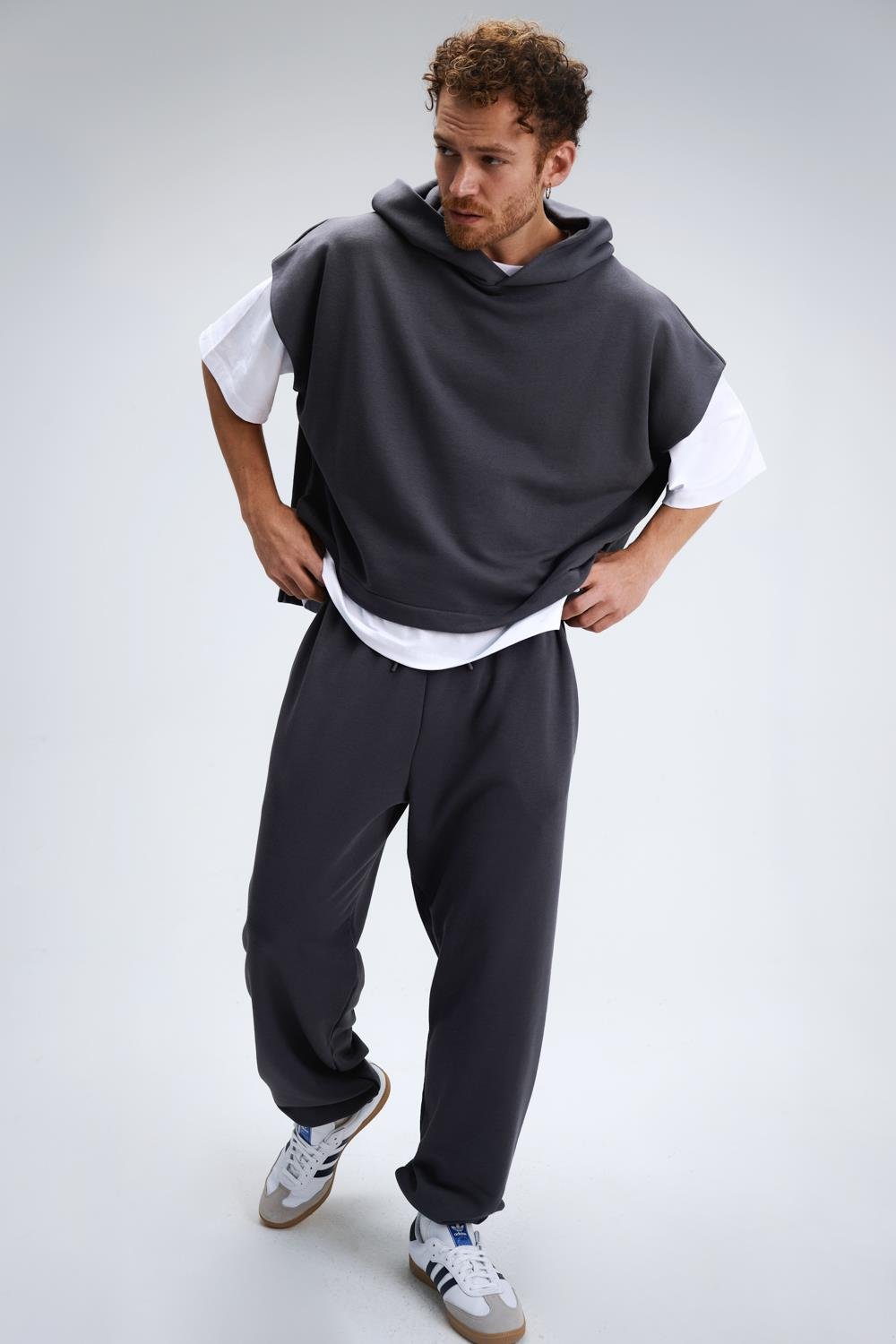 Erkek Timeless Jogger Antrasit Eşofman Altı