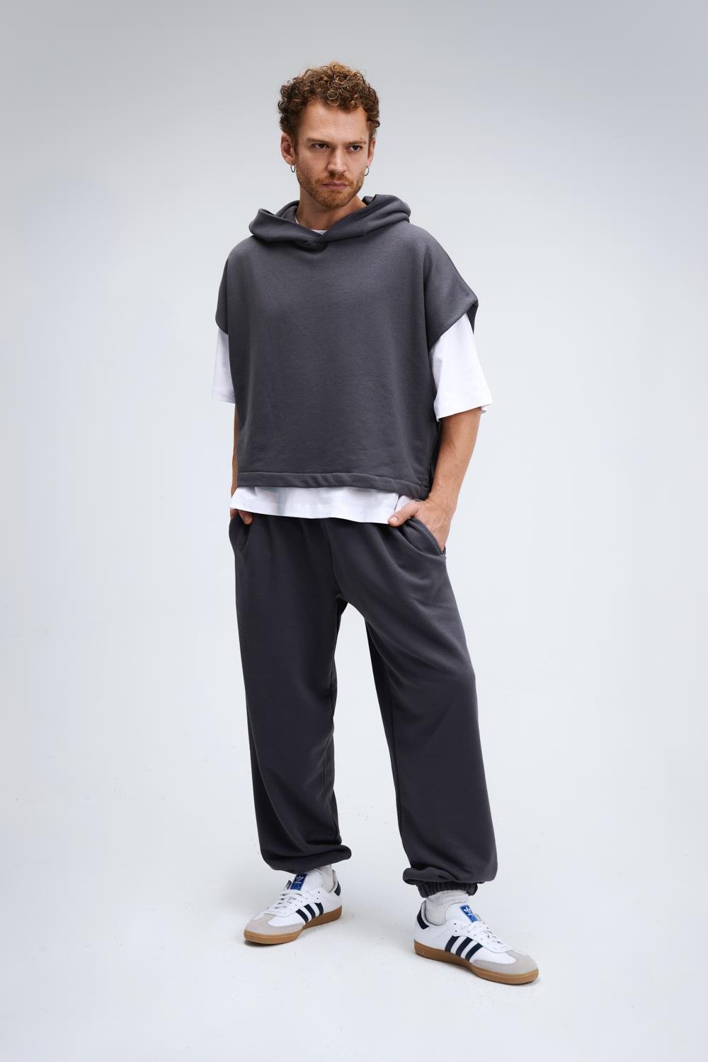 Erkek Timeless Jogger Antrasit Eşofman Altı