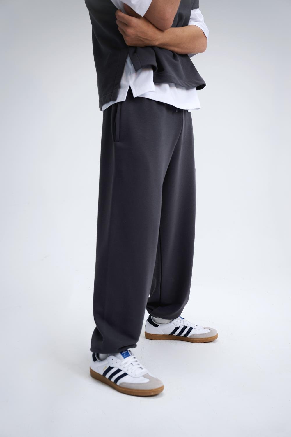 Erkek Timeless Jogger Antrasit Eşofman Altı