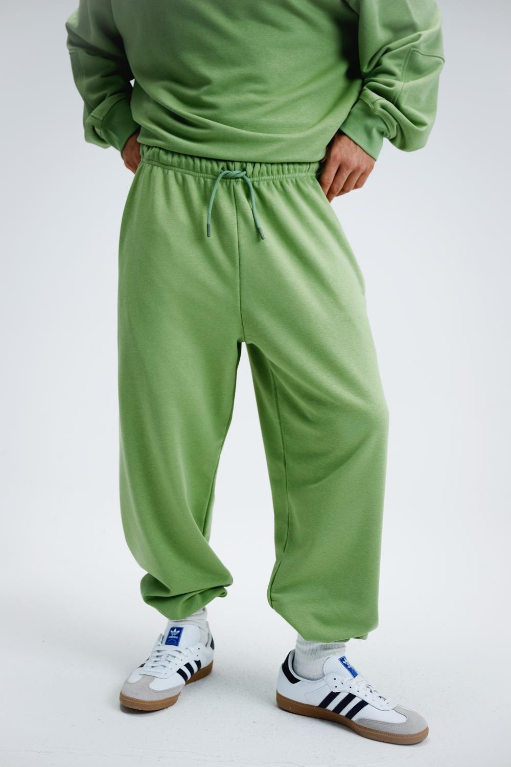 Erkek Timeless Jogger Fıstık Yeşili Eşofman Altı