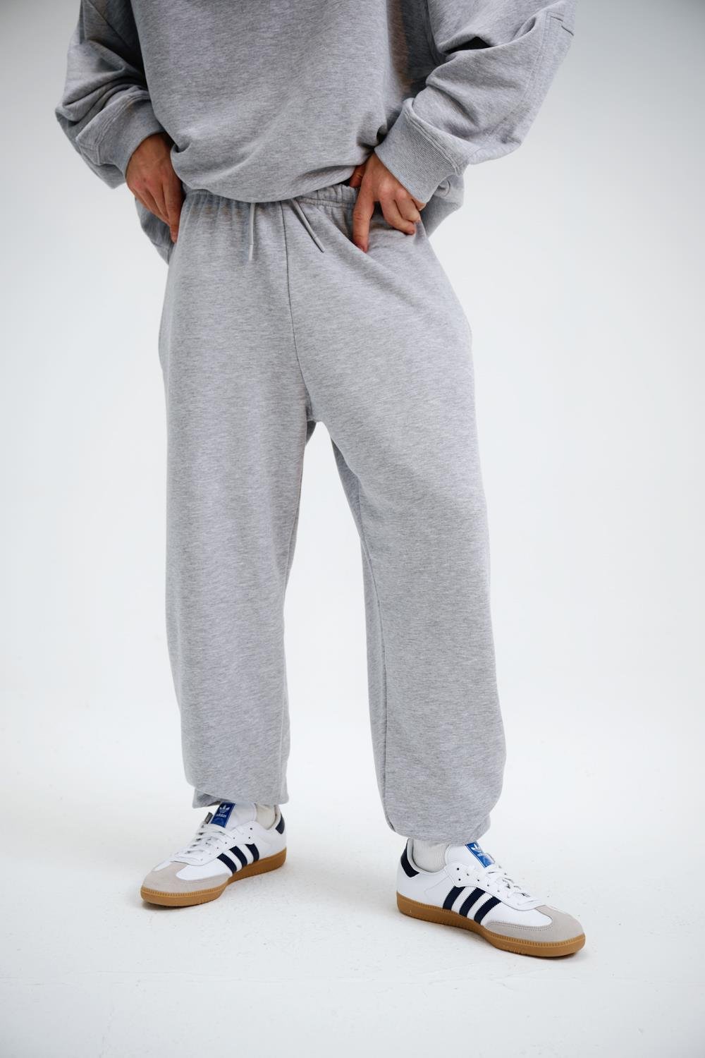 Erkek Timeless Jogger Gri Eşofman Altı