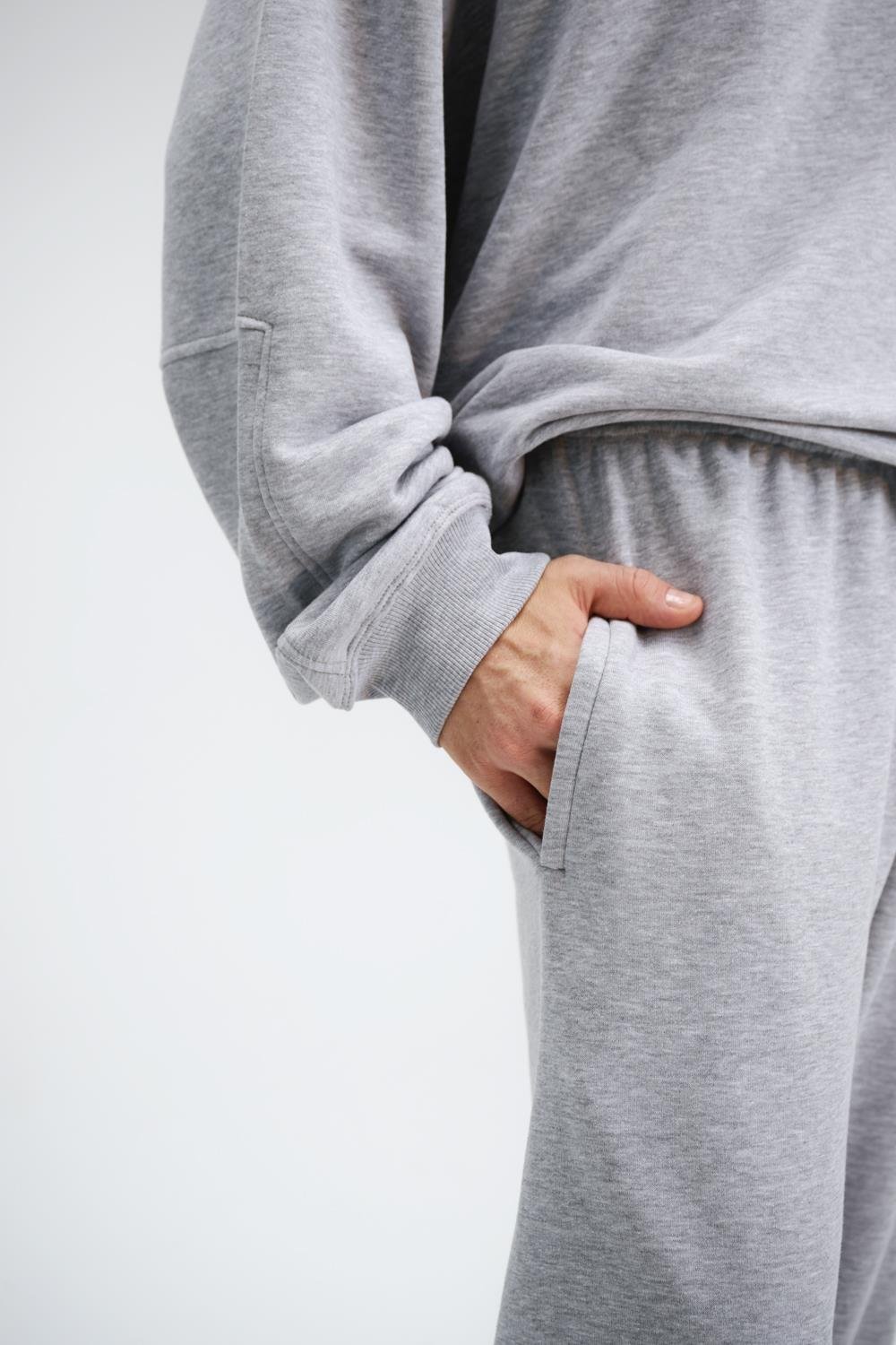 Erkek Timeless Jogger Gri Eşofman Altı