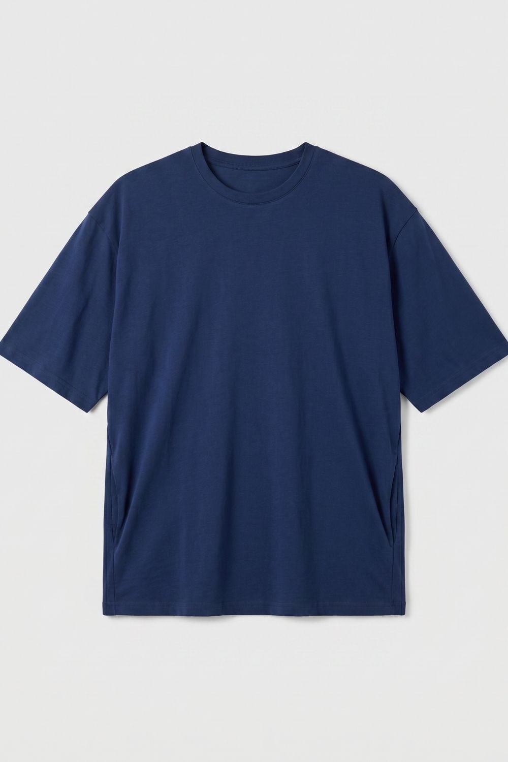 Erkek Timeless Oversize Lacivert T-Shirt
