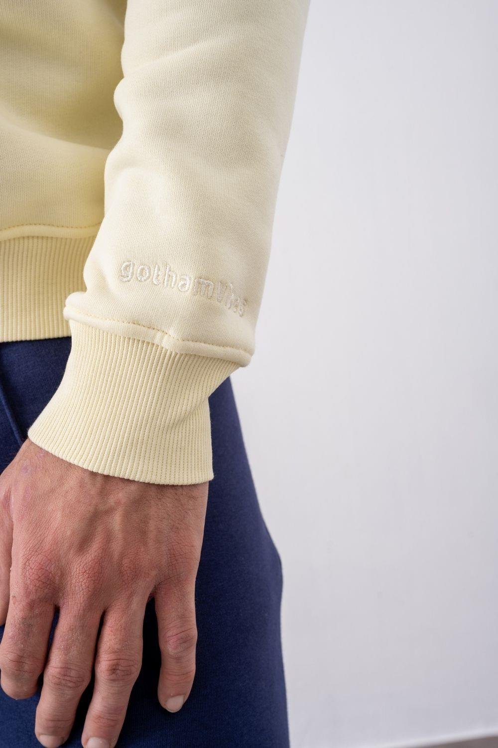 Erkek Vibe Oversize Krem Sweatshirt