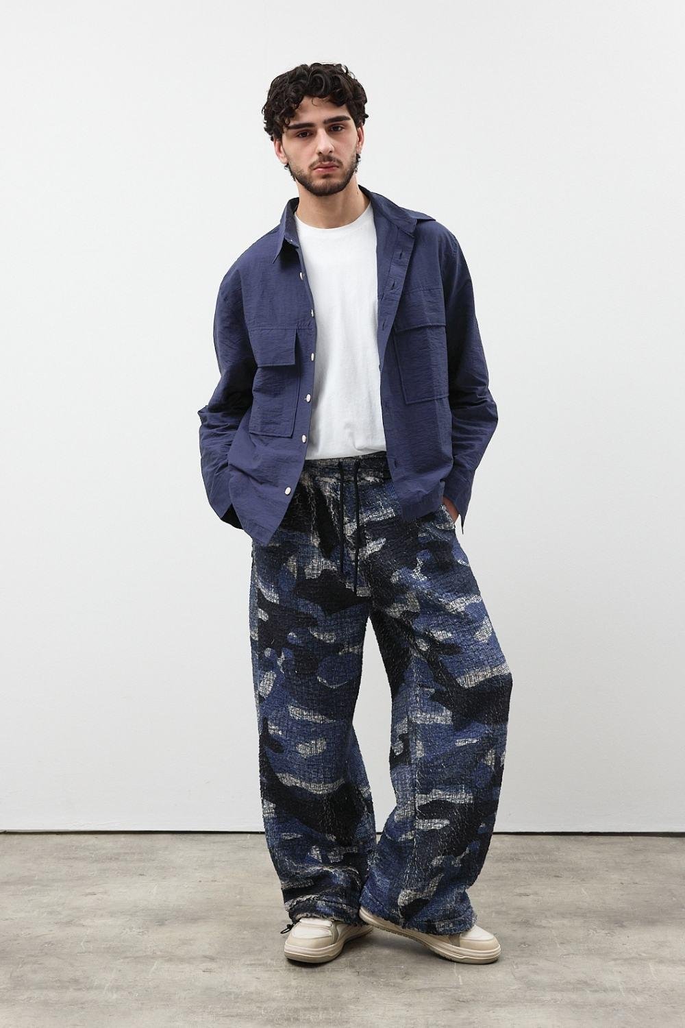 Gömlek Ceket Lacivert