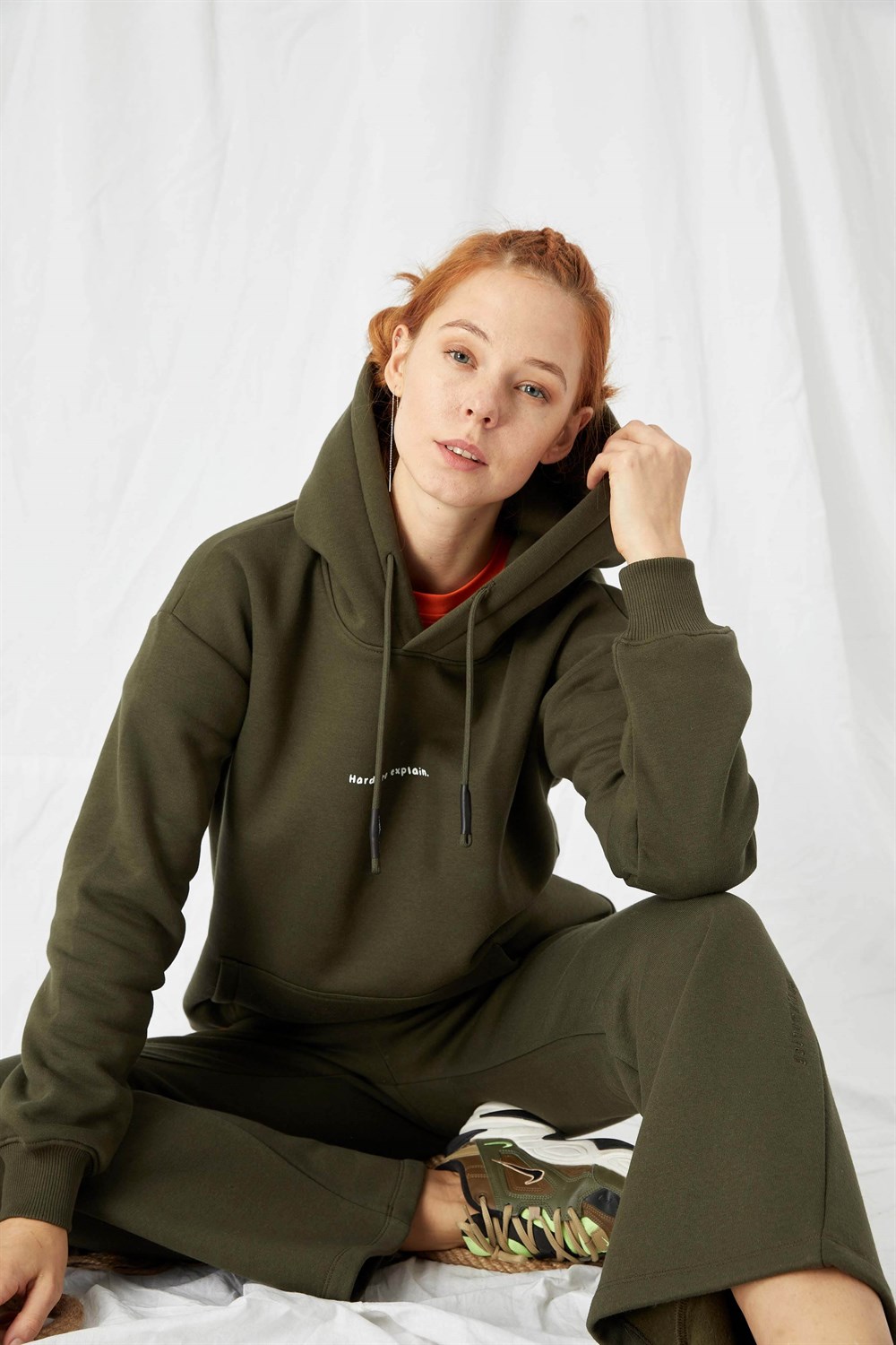 Hard To Explain Kadın Hoodie Sweatshirt