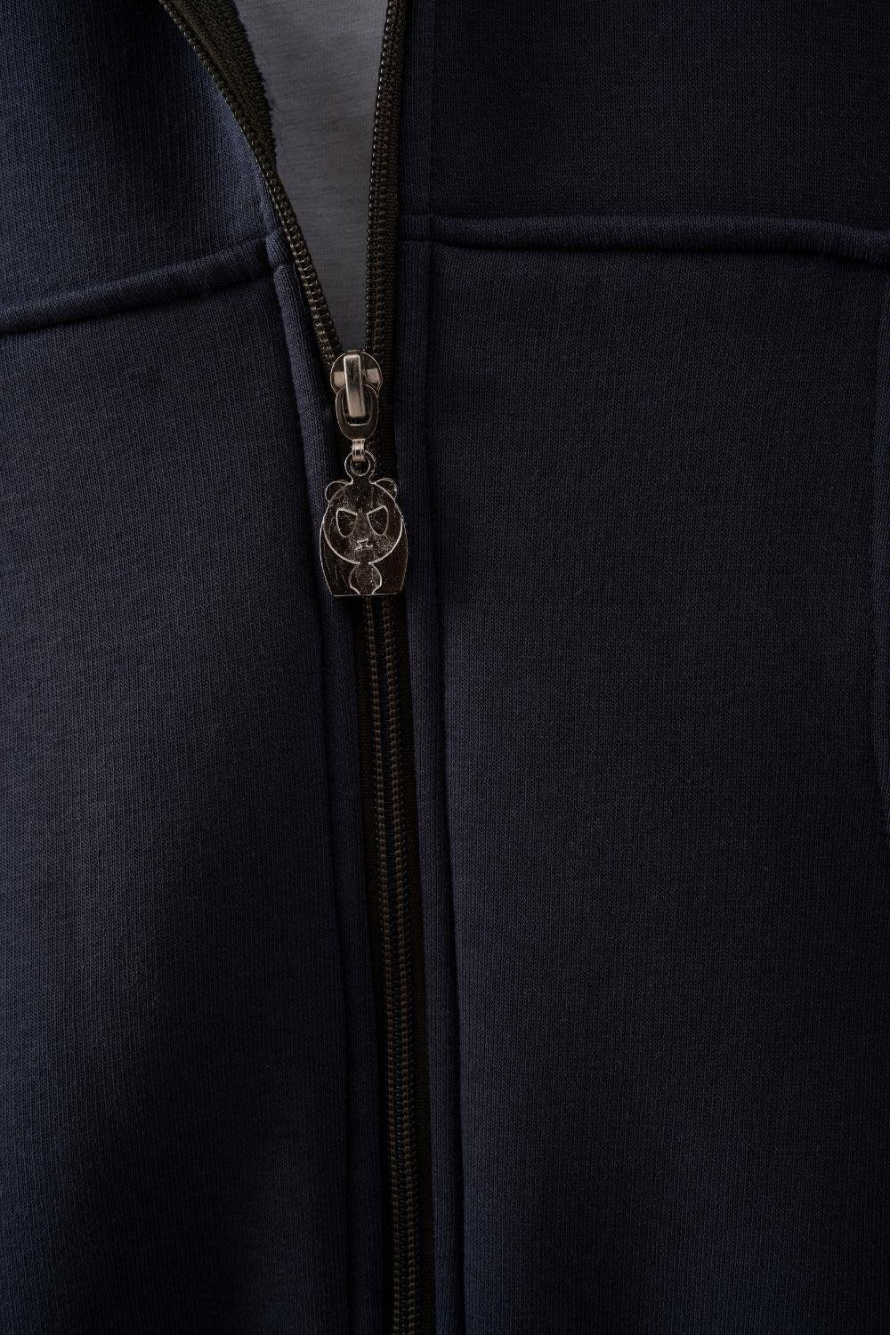 Kadın Chill Oversize Antrasit Fermuarlı Sweatshirt