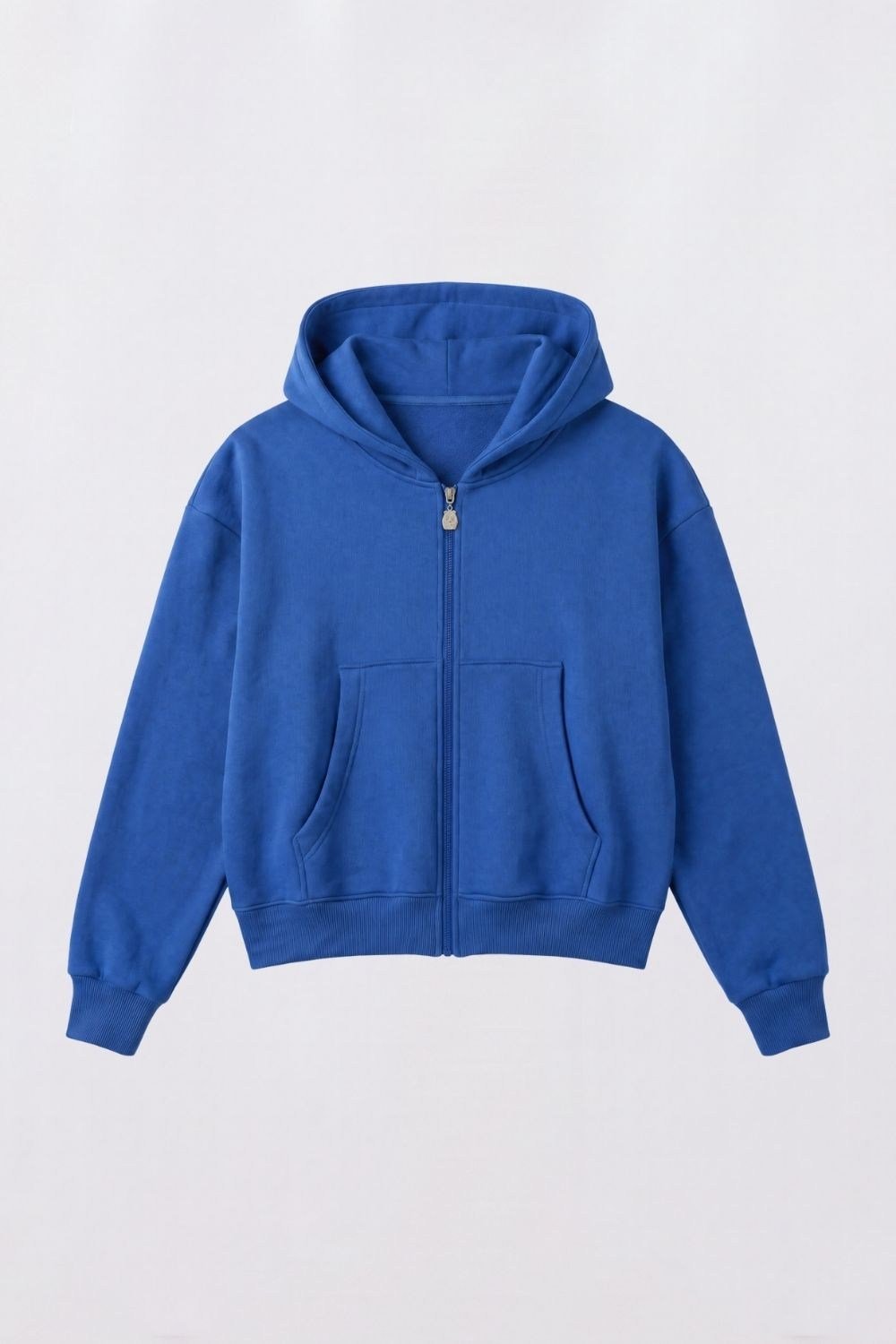 Kadın Chill Oversize Siyah Fermuarlı Sweatshirt