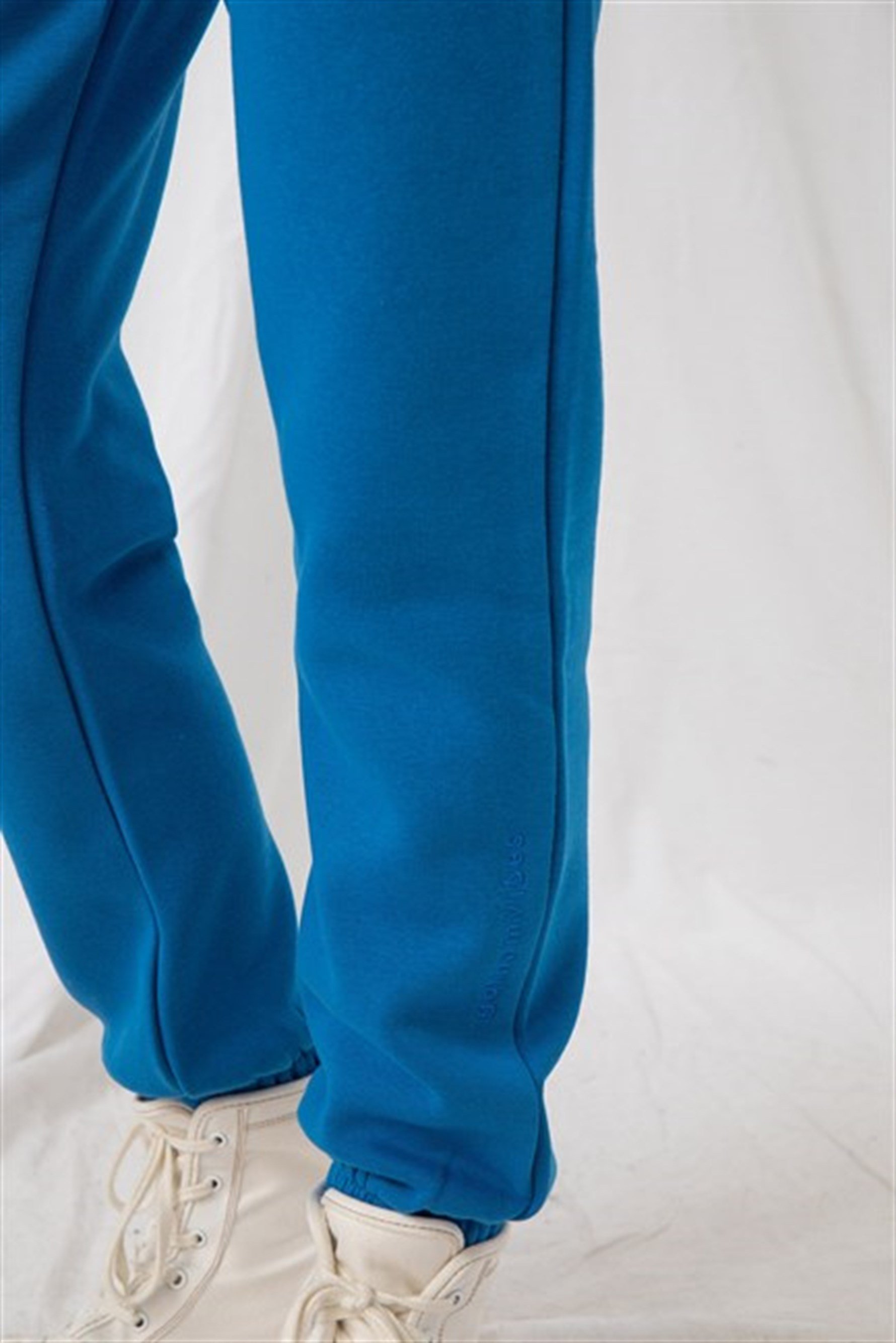 Kadın Jogger Mavi Eşofman Altı