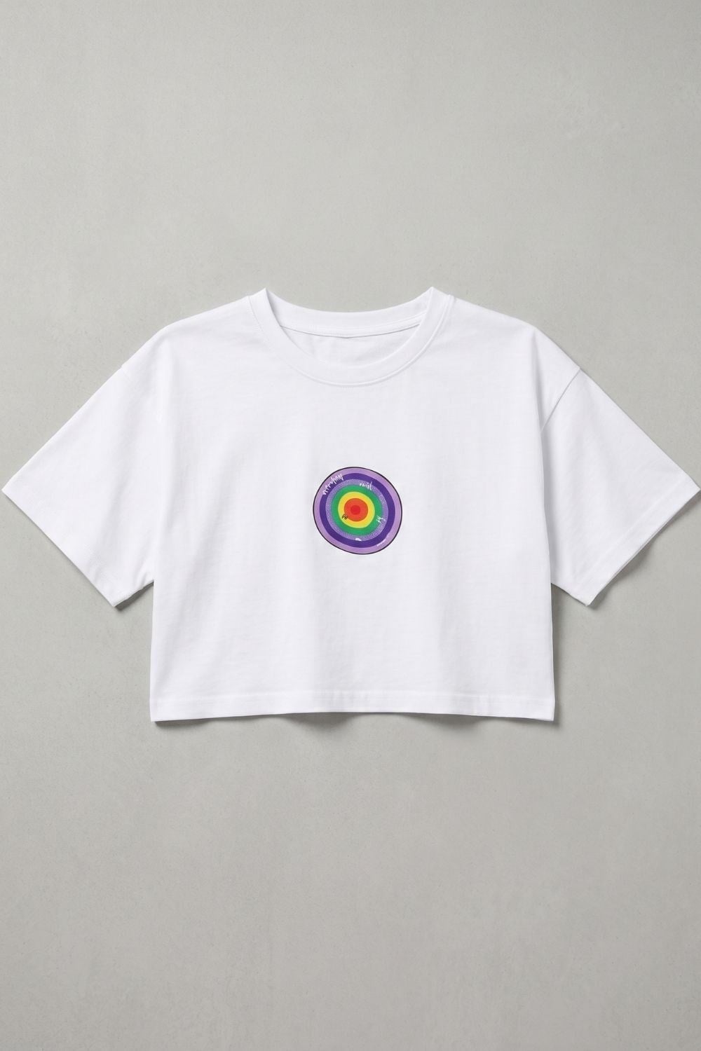 Kadın Kısa EWBO Beyaz T-Shirt
