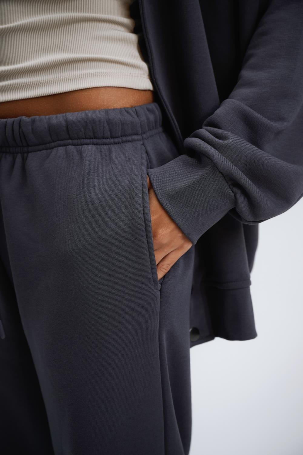 Kadın Timeless Jogger Antrasit Eşofman Altı