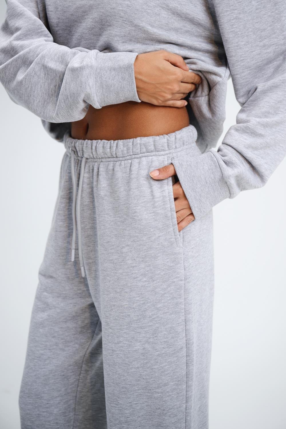 Kadın Timeless Jogger Gri Eşofman Altı