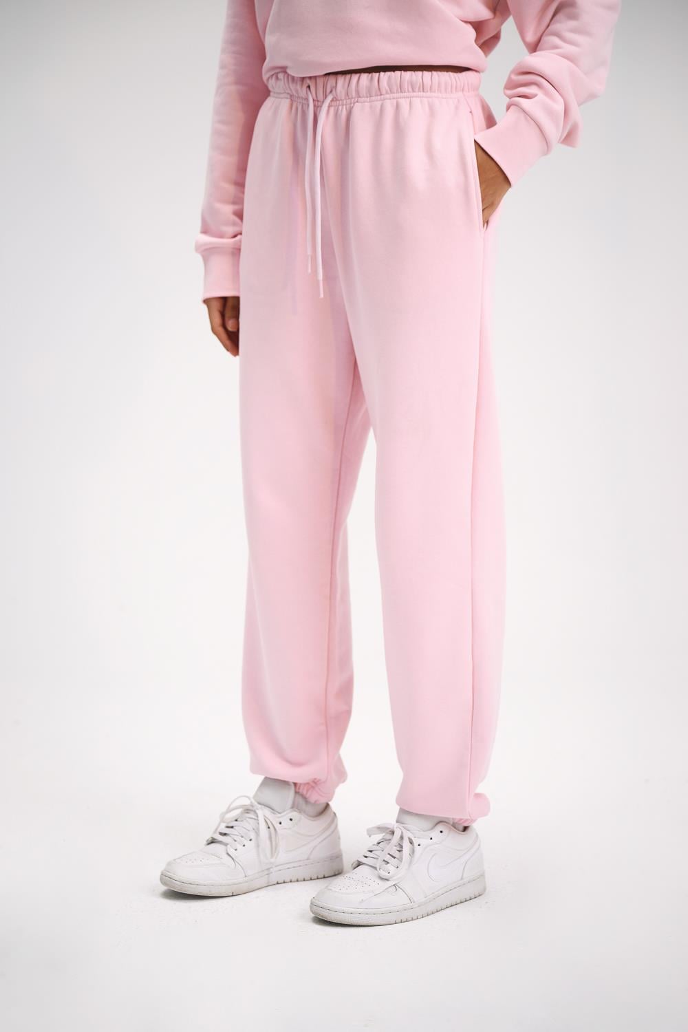 Kadın Timeless Jogger Pembe Eşofman Altı