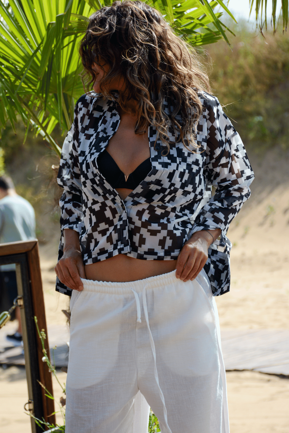 Kadın Viber Plaj Gömleği