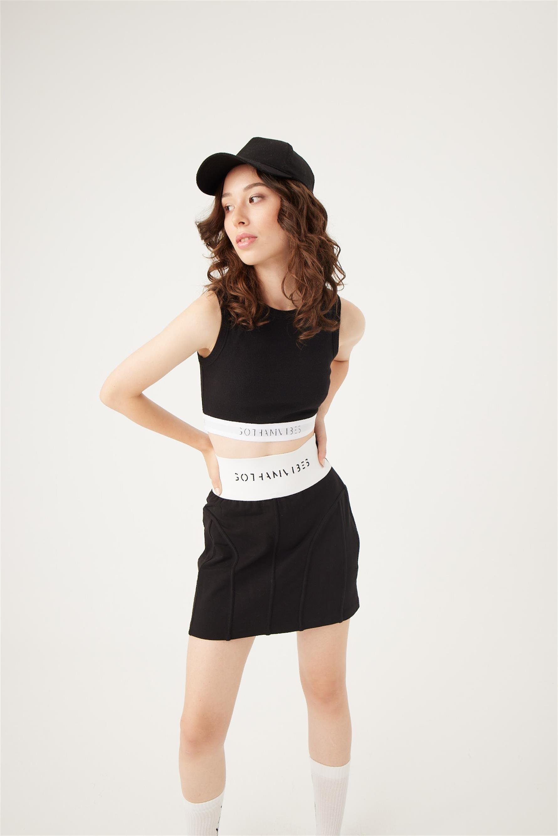 Kadın Viber Siyah Etek