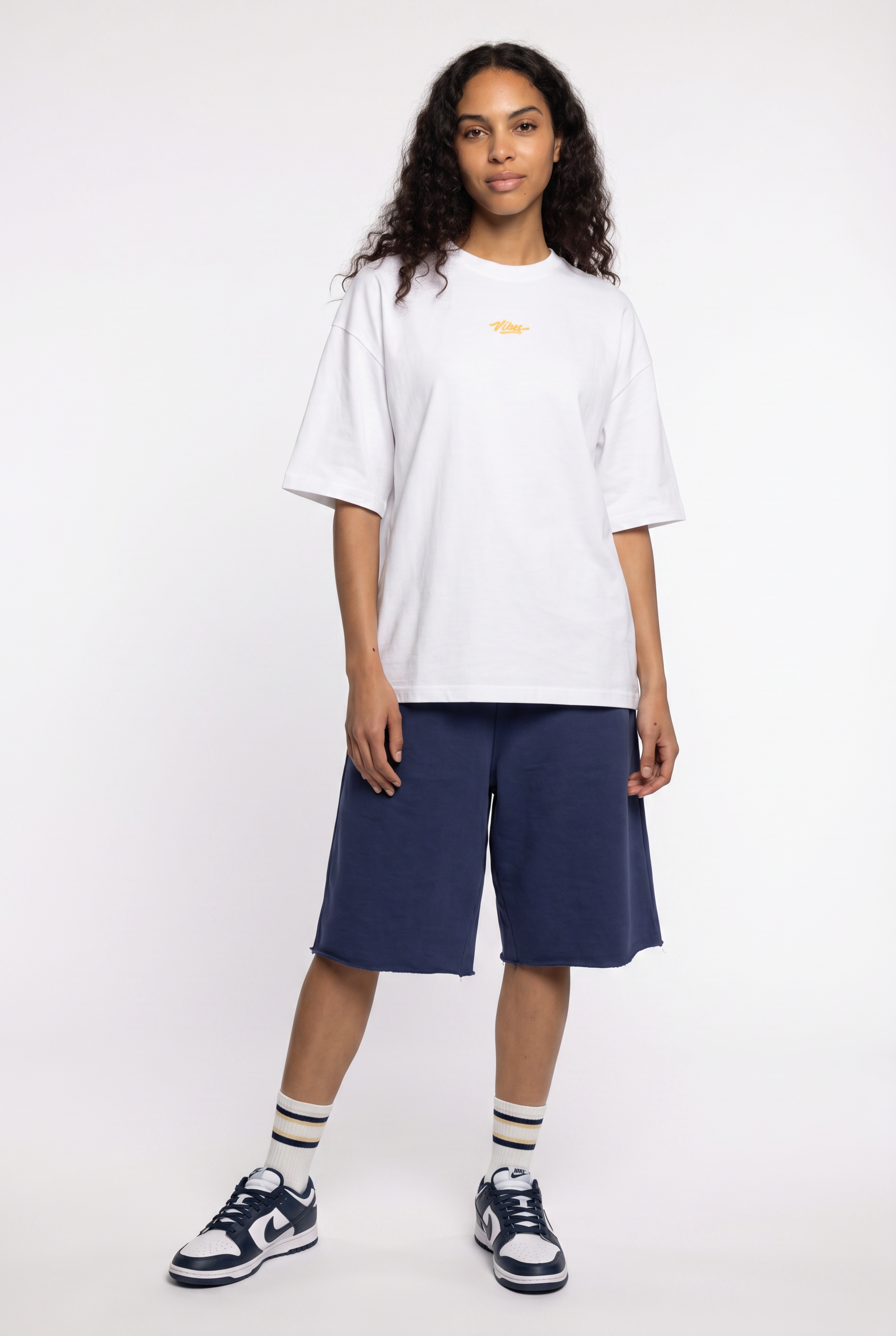 Kadın Yang Lacivert Jorts